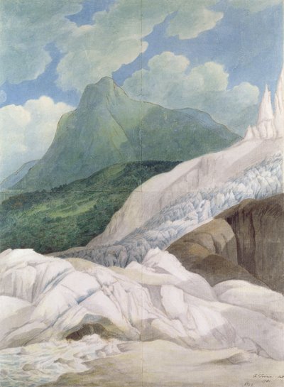 Las fuentes del Aveyron, 1781 de Francis Towne